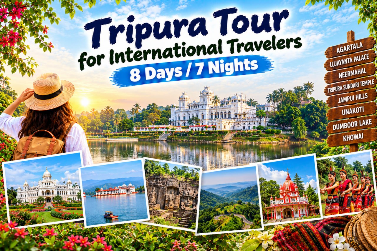 Tripura Tour for International Travelers | 8 Days / 7 Nights