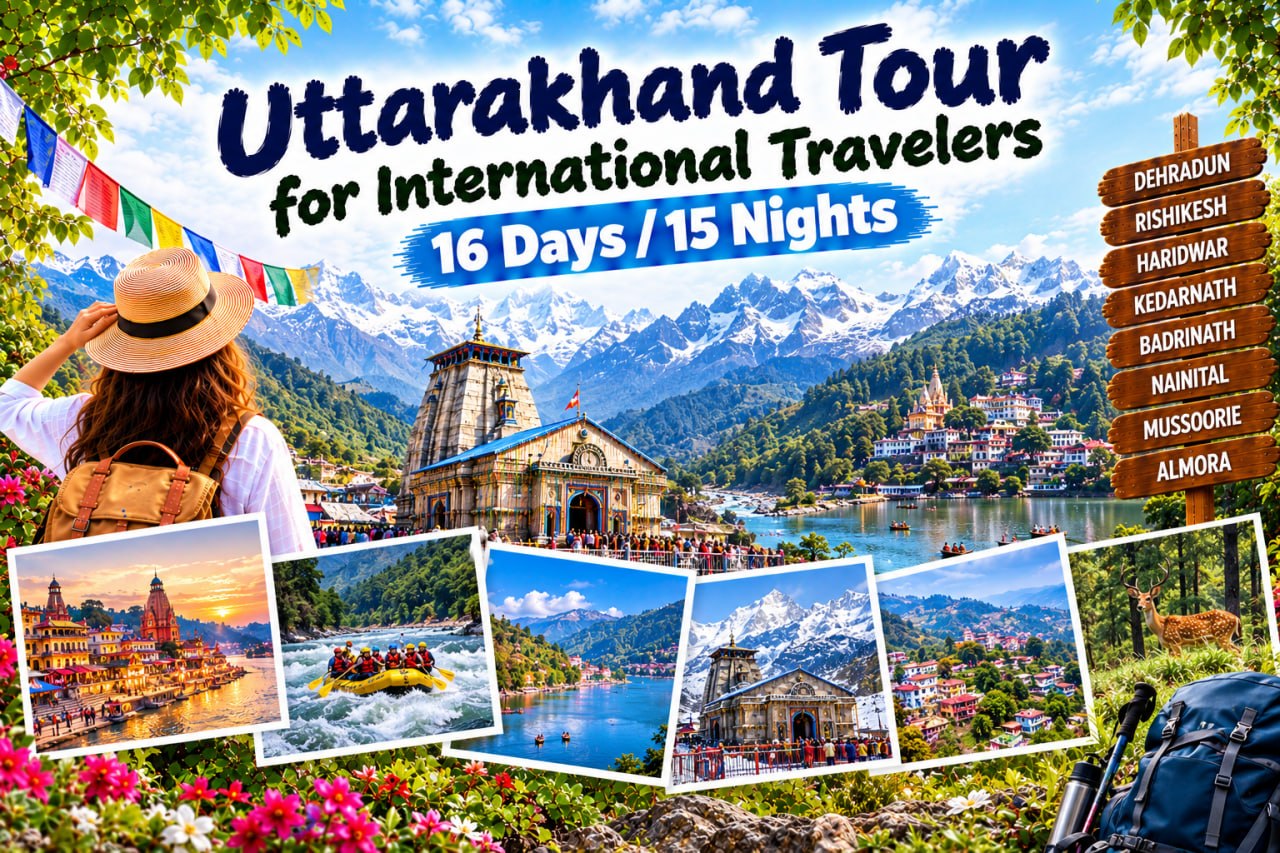 Uttarakhand Tour for International Travelers | 16 Days / 15 Nights