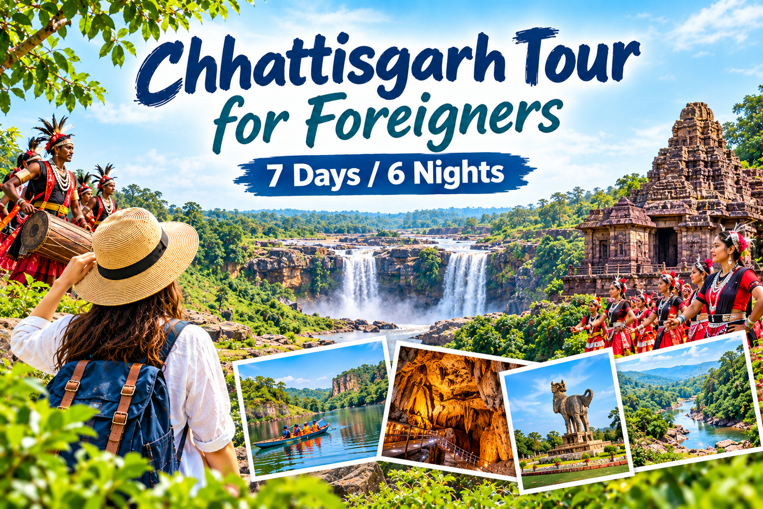 Chhattisgarh Tour for Foreigners | 7 Days