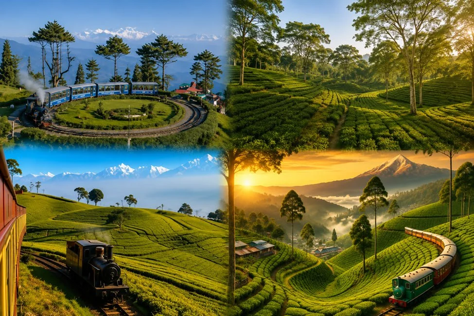 Darjeeling 6 Days Tour Package | Tea Gardens, Toy Train &amp; Himalayan Sunrise