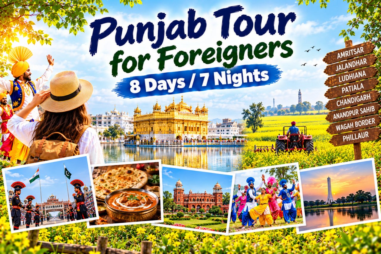 Punjab Tour for Foreigners | 8 Days / 7 Nights